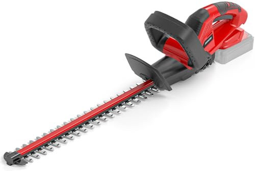 20V Cordless Hedge Trimmer for Milwaukee 20V Battery(Tool Only), 22‘’ Electric Hedge Trimmer, 1400SPM Brushless Bush Trimmers, 3/5 Cutting Capacity, Lightweight & Compact for Yard, Garden