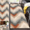 Läufer Teppich Flur Lang Vintage Klassisch Abstrakte rutschfest Flurteppich Läufer Lang Waschbar Teppich für Küche 70 x 150 cm Modern Läuferteppich TeppichLäufer Küchen Korridor Polyester Anpassbar