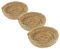 UKCOCO Lot De 3 Nids en Paille pour Hamster Gerbille Nid Tissé Confortable pour Hamster Nid en Paille Tissé Nid pour Furet Nid pour Chinchilla Cage pour Hamster À Mâcher en Paille