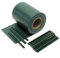 WilTec Cinta protección Vallas, Verde 35mx19cm, PVC 450g/m², con 20 Clips Lámina privacidad