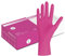 Herrmann Nitrilhandschuhe Magenta/Pink in Größe L | 100 Stück | Einweghandschuh in praktischer Spenderbox | Ideal für Hygienebereiche - wie Kosmetik, Lebensmittel UVM. | latexfrei
