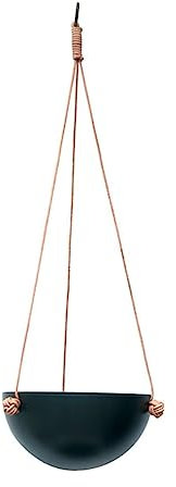 OYOY Living Design Pif-Paf-Puf - hängende Aufbewahrung - 2 Schalen Grau aus Metall Ø20xH61cm