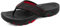ChayChax Chanclas Hombre Sandalias Deportivo de Playa y Piscina Verano Zapatillas Flip Flops con Suela de Goma,Negro1,45 EU
