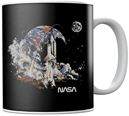 Nasa Take Off Earth Montage Mug