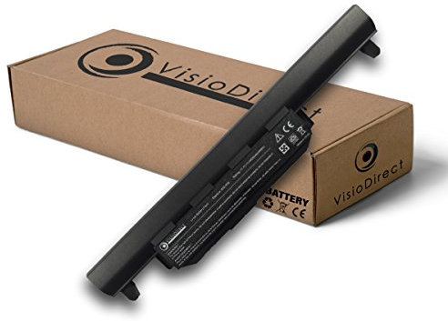 Visiodirect® Batterie Compatible ASUS X55A X55C X55U X55V X55VD X75A X75V 11.1V 4400mAh