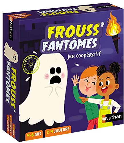 Nathan Frouss'Geister – Gesellschaftsspiel für Kinder ab 4 Jahren – 2 bis 4 Spieler, mehrfarbig 31306