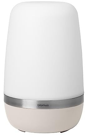 blomus | LED Outdoor Leuchte -Spirit- | Akku Tischlampe für Außen | Moonbeam | Größe XL Ø21 x 35 cm | IP44 | zwei Helligkeitsstufen