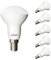 4vwin R50 Reflector E14 LED Light Bulb 5W 6000K Warm White 420lm 40W Equivalent 6-Pack (6, Cold White 6000K)