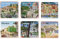 Cartexpo - Lot de 6 sous-Verres Villes de France