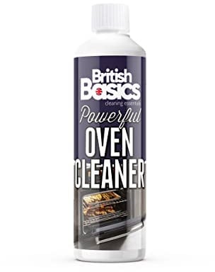 BritishBasics - Oven Cleaner Degreaser - Removes Baked On Food and Burnt-in Grease 500ml Clear