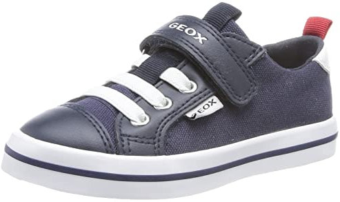 Geox JR CIAK Girl Sneaker, Navy, 28 EU