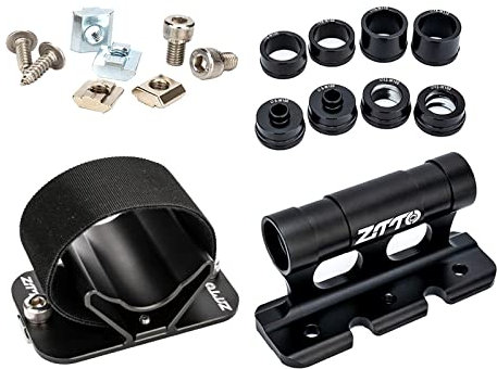 F Fityle MTB Road Fork Mount Aluminum Alloy Car Roof Rack Carrier Bracket Bicycle Holder Bicycle Front Fork Fixed Clip, Front Fork Rear Rack