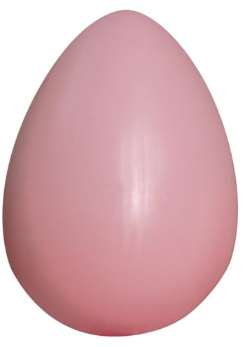 Deco Woerner Ostereier aus Kunststoff 30 cm Rosa Osterdeko Ostereier Kunststoffeier