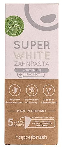 Happybrush Zahncreme Super White, 75 ml