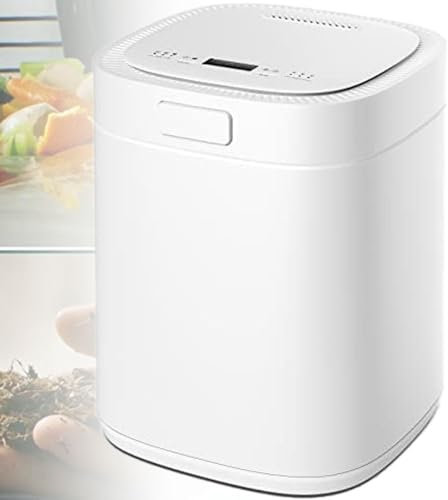 Composteur de cuisine électrique,poubelle à compost intelligente de 2,5L,cycleur automatique des déchets alimentaires for la maison et la cuisine,transformez les déchets en compost avec un seul bouton