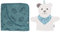 Sterntaler GOTS Badetuch 100x100 und GOTS Waschhandschuh Eisbär Elia