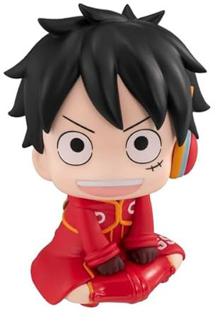 Megahouse MH841019 Monkey D. Luffy Worm Future Island Egghead One Piece, Lookup, Multi-Colour, Collectible Figure, Ideal for Anime Fans (Banpresto)