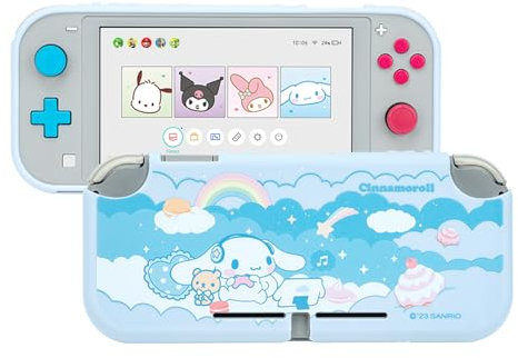 Kuitmor Schutzhülle für Switch Lite, Kawaii-Cartoon-Schutzhülle, Kratzfeste, Harte PC-Schutzhülle, kompatibel mit Switch Lite 2019