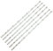 RTRCAGAKM Bande de rétro-éclairage LED 9LED, Compatible avec Fit for Hisense 65A7300F 65A7100F 65AE7000F 65AE7000 65A7120FS HD650X1U81-T0L1 HD650X1U71-T0(Kit 6pcs for 1 TV)