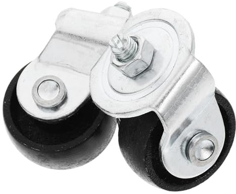 TOPPERFUN 2 Stück Wagenheber-lenkrollen-ersatz Für Wagenheber- Und -wagenheber-Rad Hochleistungs-garagenboden
