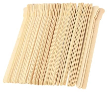 Beaupretty 1 Satz Holzstab Zum Wachsen Bastelstäbe Wachsen Schmierstäbchen Applikatorstifte Für Haarwachs Salonwachsspatel Wax Stick Waxstick Spachtel Wachsrührstab Wachsstangen Bambus 100st