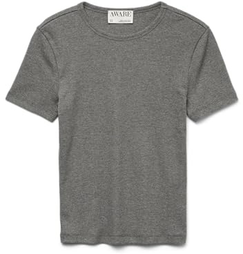 VERO MODA Damen Awirwina Ss O-Neck T-Shirt Noos