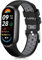 MiKoyi Silicone Watch Strap Compatible with Xiaomi Smart Band 10/9 / 8, Soft Breathable Replacement Watch Straps, Adjustable Sport Smart Band for Xiaomi Mi Band 10/9 / 8, Black Grey