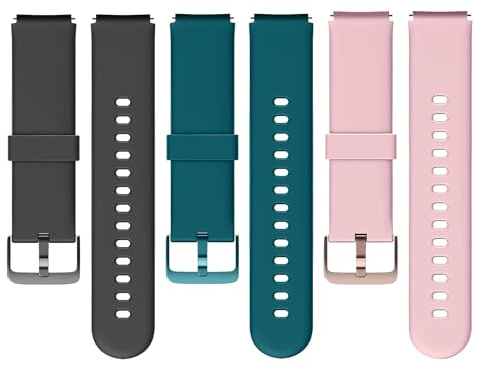 OUTPUTBT Original Armband für GRV FC1 Weiches Silikon Ersatzarmband 19 mm für Veryfitpro ID205/ID205L/ID205S Hama 4900/5910