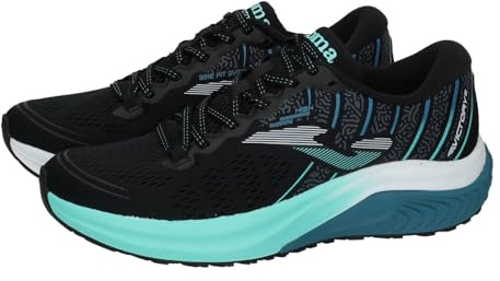 Joma Zapatillas Running, 39 – 46, Comodidad y Amortiguación - Negro