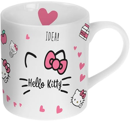 Hello Kitty Tasse Kinderbecher im Geschenkkarton aus Keramik