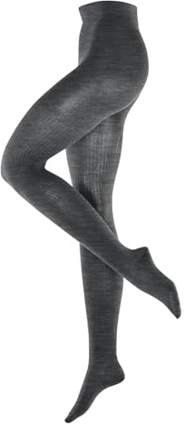 Burlington Damen Rib Couture Strumpfhose Wolle atmungsaktiv