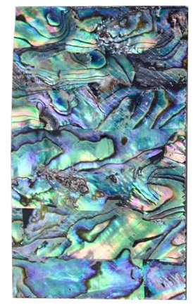 MCAOAL Natural Abalones Shells Laminat Aufkleber 40x70mm Für Kunsthandwerk Schmuck Machen Scrapbooking Phone Case Home Dekoration