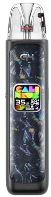 Uwell Caliburn G4 Polar Black | Pod Kit – Vape/E-Zigarette im Pod-System mit 1300mAh Akku & 3 ml Tank – Mesh-Coil, Zugautomatik USB-C Schnellladeanschluss, MTL/RDL – kompakt & leistungsstark