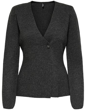 ONLY Damen Onlmyera Life Ls One Button Cardigan KNT Onlmyera Life Ls One Button Cardigan KNT (1er Pack)
