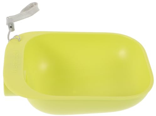 Toyvian Adaptateur Gamelle Eau Chien Portable Abs Bol de Voyage Antidéversement pour Bouteille Eau Distributeur Pratique pour Promenade et Camping Accessoire Chiot Compact et Résistant