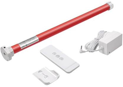 Rollerhouse 1.25 (32mm) Batteria Alimentato Elettrico Tenda Motore Tende Kit Motore Tubolare Compatibile con 1-1/4 Tubo Tenda a Rullo