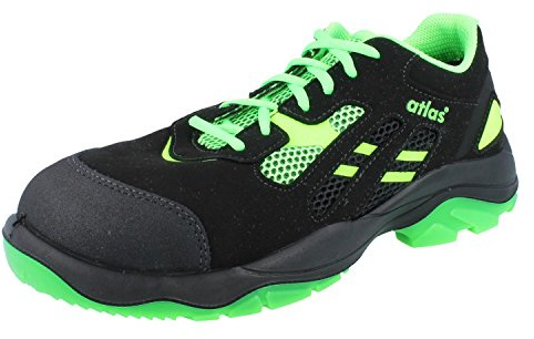 Atlas Unisex 43400s139 DIY, Schwarz Grün, 39 EU