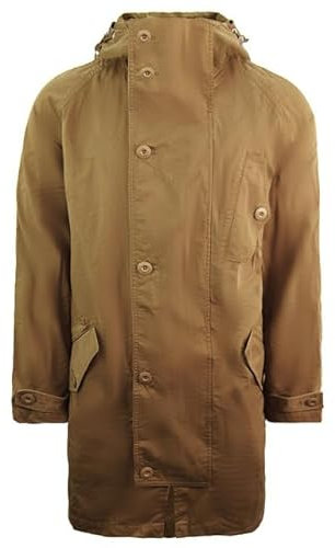Lacoste Men's Jacket - BH3946 Brown (Renaissance fonce) 46 (46)