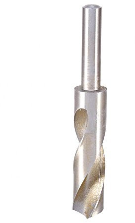 Diamètre de la pointe de 22 mm 4241 HSS Foret hélicoïdal en acier haute vitesse pour forgerons 1/2 Outil de perçage à tige droite