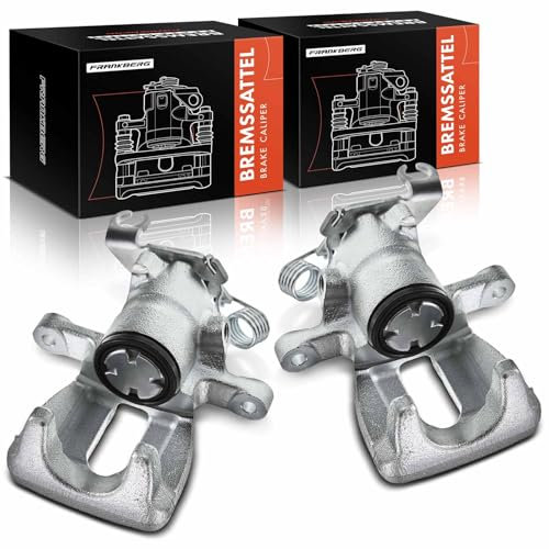 Frankberg 2x Bremssattel Bremszange Hinterachse Links Rechts Kompatibel mit Forfour 454 1.1L Colt VI Z2 A/Z3 A 1.1L-1.5L Colt CZC Cabriolet RG 1.5L Replace# 4605A073