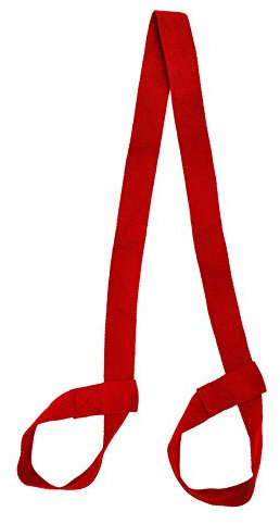 WannGe Strapazierfähige Yogamatten-Gurtschlinge, Tragegurt für Yogamatten, Rot/Ausflug, einfarbig (Getaway Solids), Einheitsgröße
