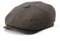 BOTVELA Herren 8 Stück Wollmischung Newsboy Flat Cap Fischgrätenmuster in klassischen 5 Farben Gr. Small, khaki