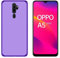 Todobarato24h Funda OPPO A5 2020 - A9 2020 (6.5) Morada TPU Lisa Silicona Gel
