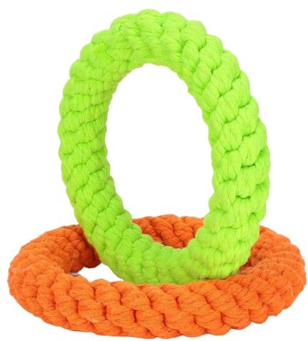 Dog Chew Toys, Dog Rope Toys Cotton Braided Rope Toy Puppy Toys Dog Toys for Boredom Dog Teething Toys Indestructible Dog Toys Training Toys for Small and Medium Dogs