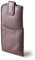 Real Leather Glasses Case in Brown genuine leather spectacle pouch ladies mens