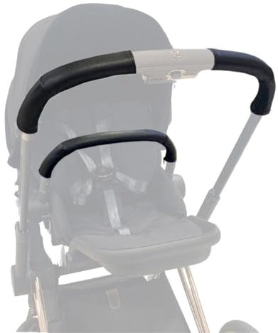PROTEC TIF Set aus Kunstlederbezügen für Lenker und Griff von Cybex Priam