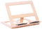 Support de lecture portable, Support livre 31x24cm, Plateau de pliable réglable avec clips de support de page, pour cuisine et bureau en bois pliable
