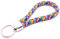 Generic JoJewelry Schlüsselanhänger silver mit 8mm Paracord (Rainbow)