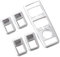 Spring talks Elektrischer Fenster Schalter Für Mercedes Für Benz Für ABCE GLK Klasse W176 W246 W204 W212 W218 X204 Tür Fenster Schalter Panel Abdeckung