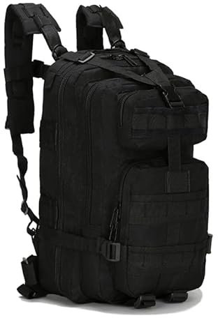 Naturcontact wasserdichter Rucksack (Schwarz)